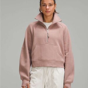 Lululemon Scuba Oversized Funnel Neck in Twilight Rose